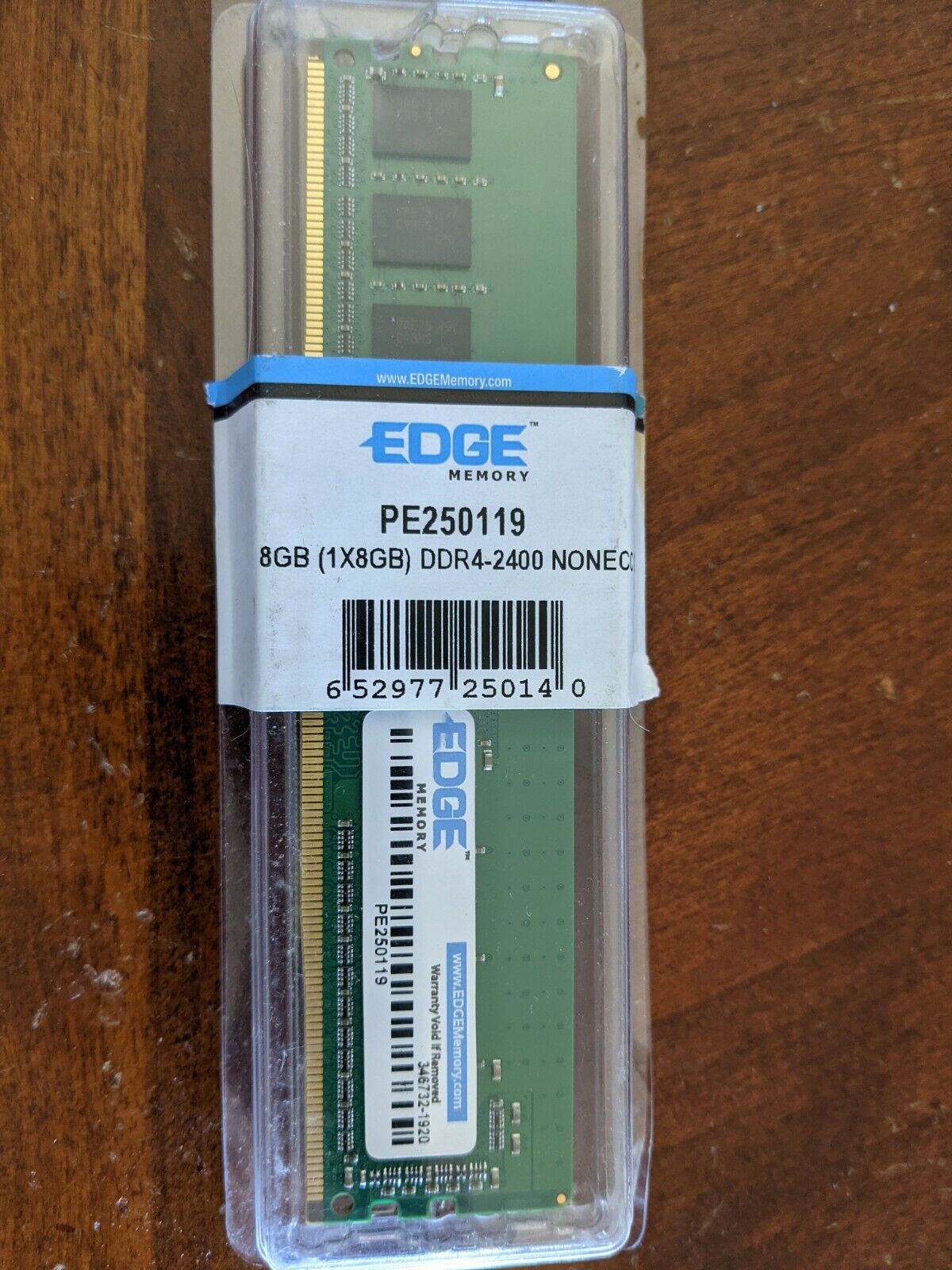 New Edge PE250119 Memory Module 8 GB 1 x 8 GB DDR4 2400 MHz 288pin