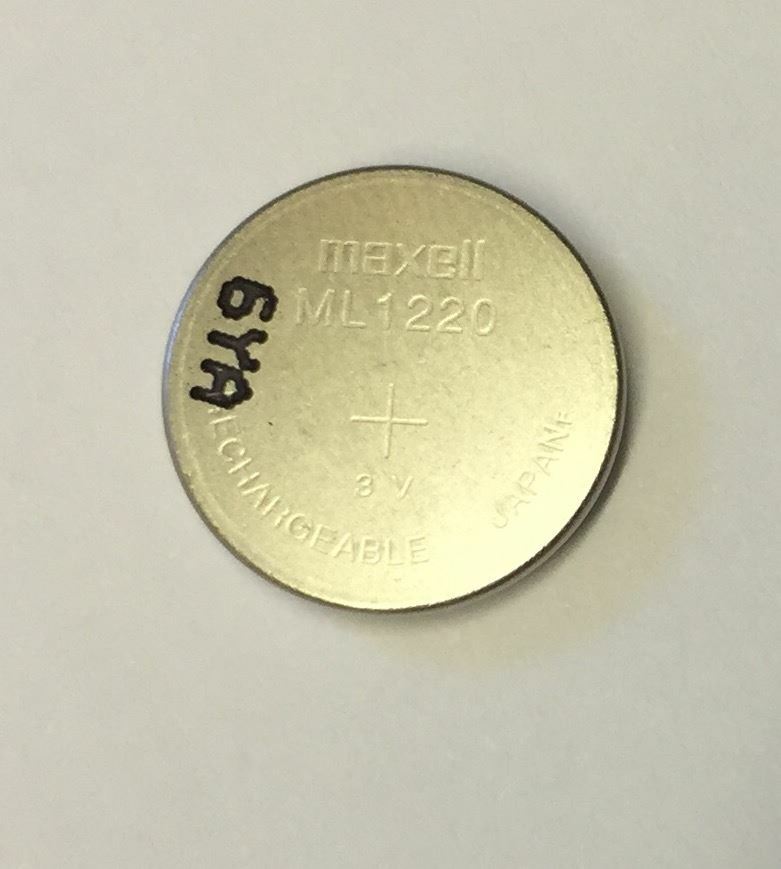 NEW Maxell ML1220 ML 1220 Rechargeable 3V Battery Coin Cell CMOS BIOS RTC new