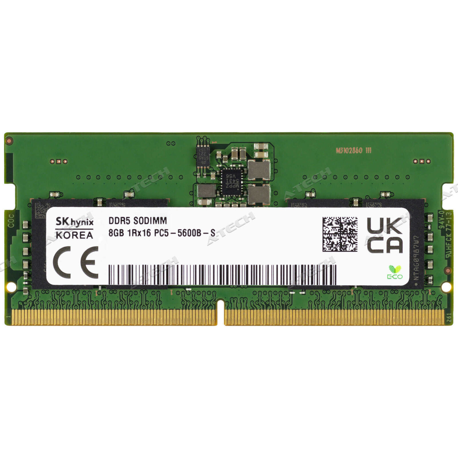 Hynix 8GB 1Rx16 PC5-5600 SODIMM DDR5-44800 262-Pin Non-ECC Laptop Memory RAM 1x