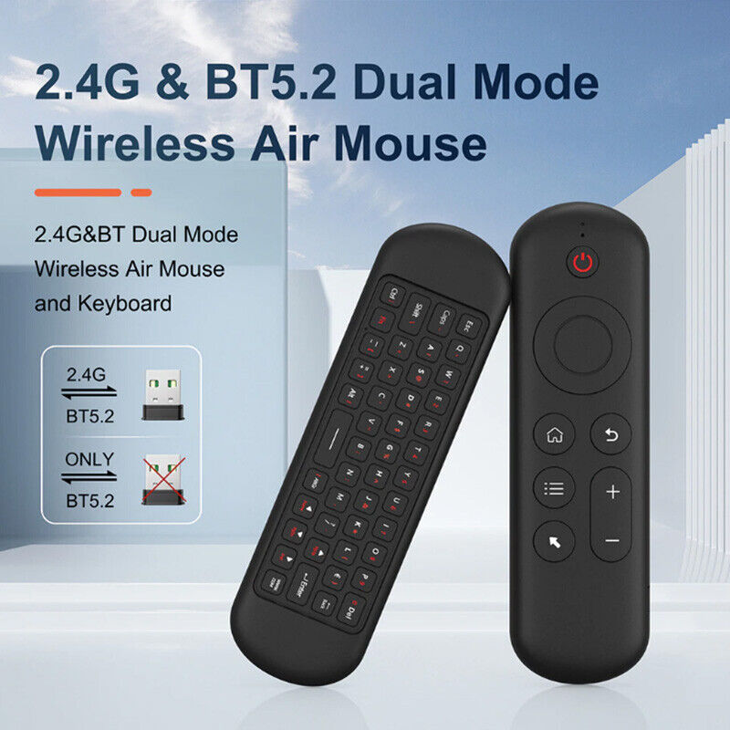 Universal 2.4G USB/Bluetooth Air Mouse Keyboard Remote Control for HDTV TV Box