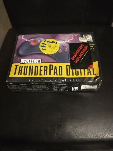 Vintage Logitech ThunderPad Digital GamePad Controller 90's Windows Sealed RARE