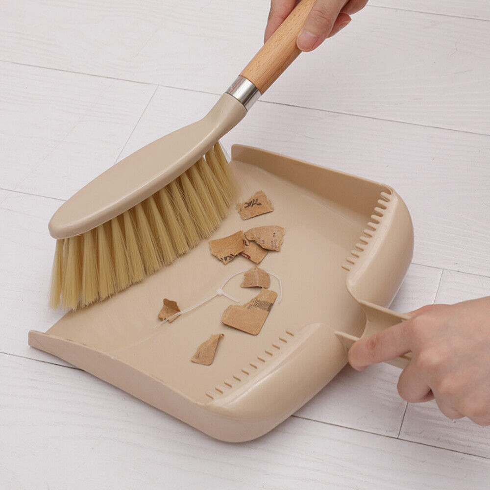  Desktop Dustpan Hair Broom Cleaner Outdoor Tables Cleaning Tool Sofa Couch