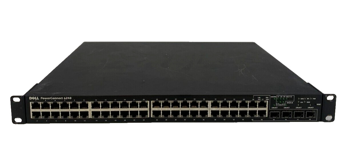Dell PowerConnect 6248 48-port Gigabit Ethernet Layer 3 Switch