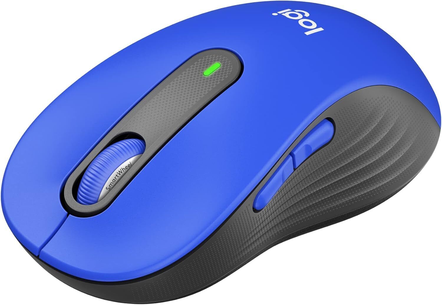 Logitech Signature M650 L Full Size Wireless Mouse For Large Sized Hands - Blue