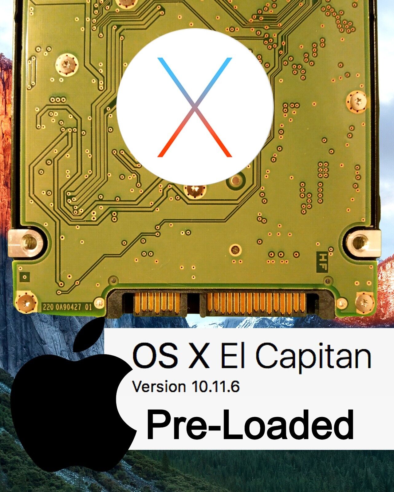 Macbook Pro Hard Drive El Capitan 10.11 500GB HD 2.5