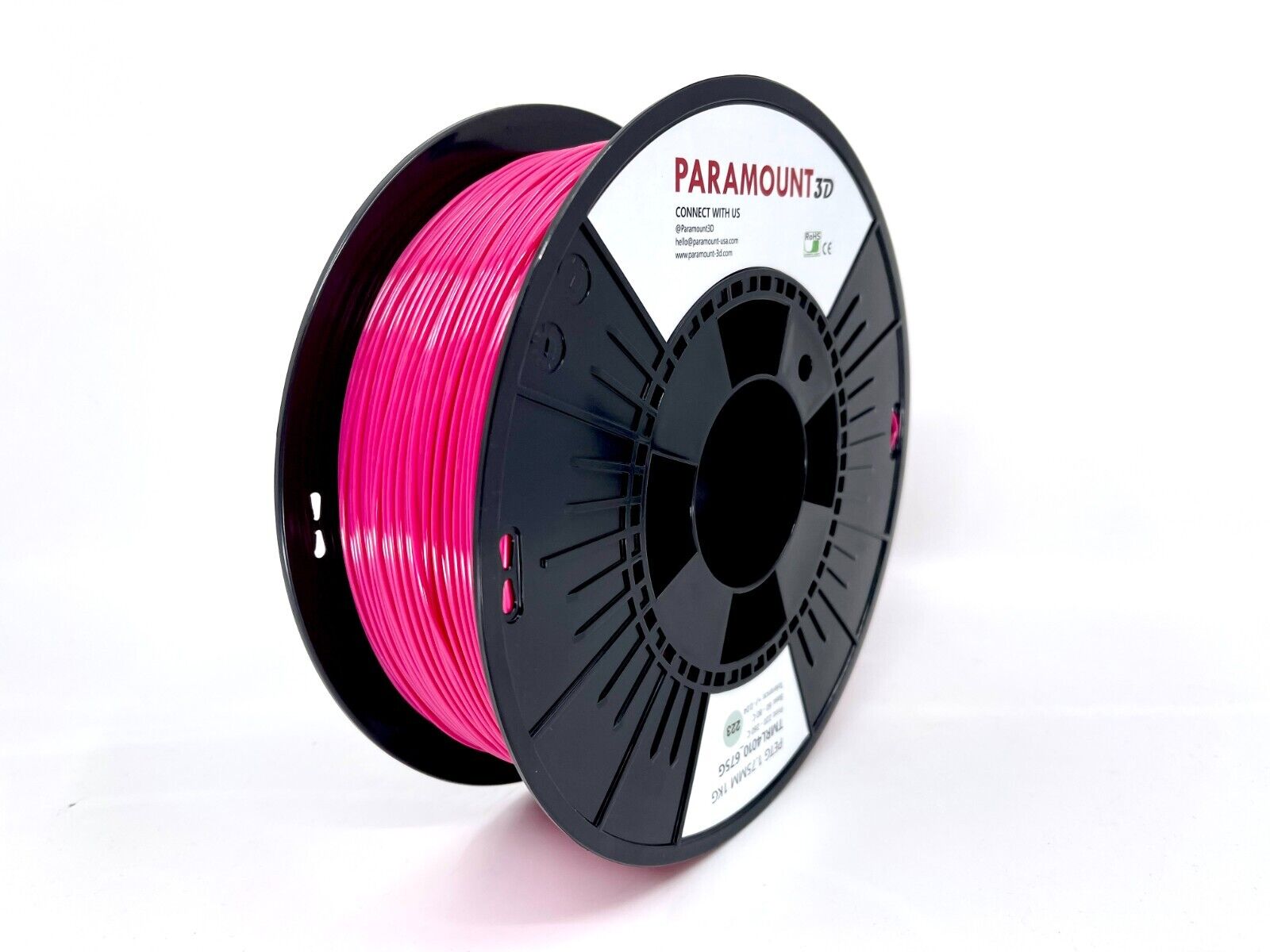 Paramount 3D PETG (Harajuku Pink) 1.75mm 1kg Filament 