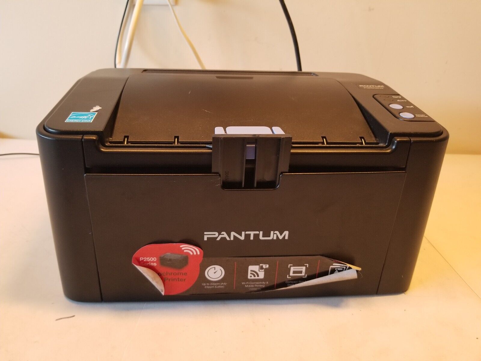 Pantum P2502W Laser Printer Monochrome Wireless Networking Black-WiFi