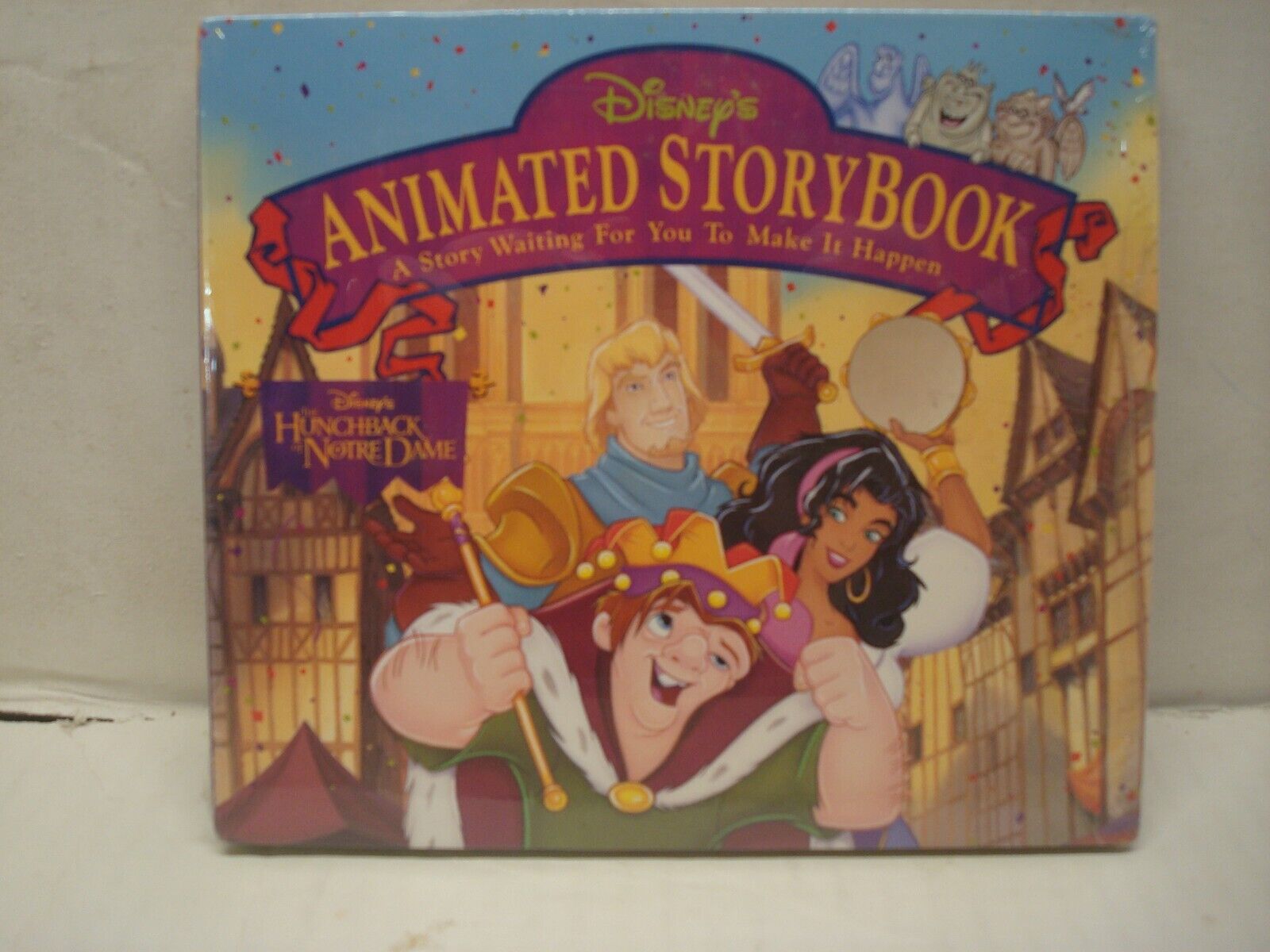 Disney\'s Animated Storybook: The Hunchback of Notre Dame CD-Rom Windows Mac NEW