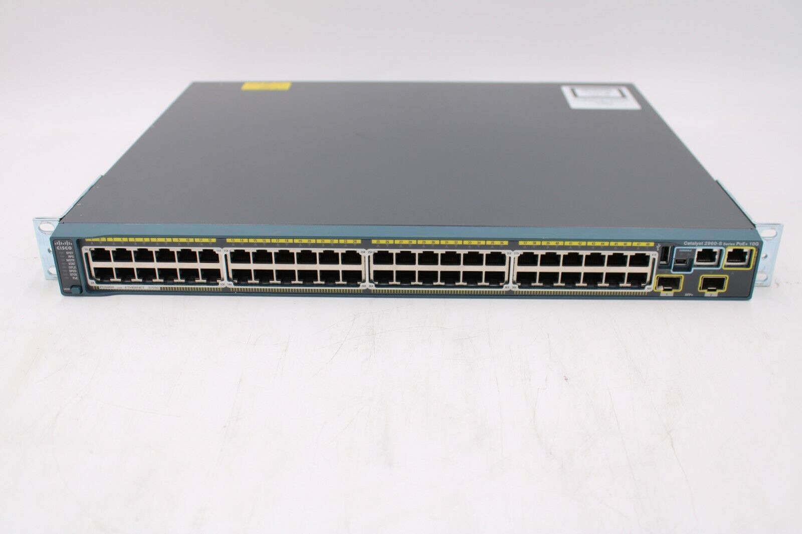 Cisco Catalyst WS-C2960S-48LPD-L 48 Port PoE+ Gigabit Ethernet Network Switch