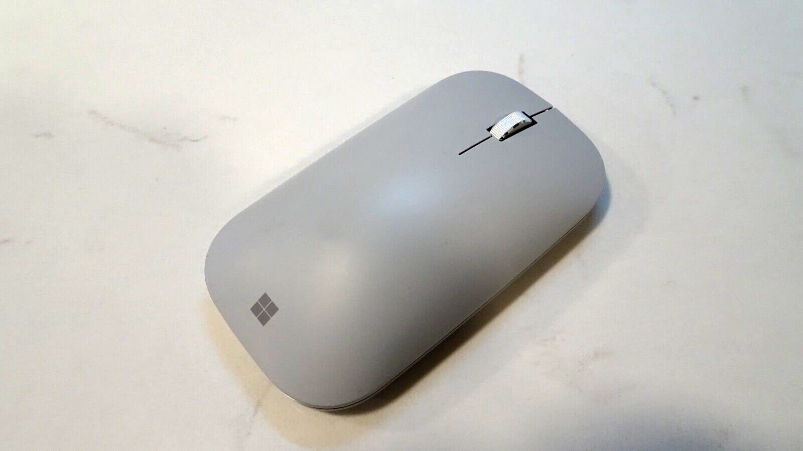 Microsoft Surface   Bluetooth  Wireless  Mouse , Gray 1679 / 1679c TESTED