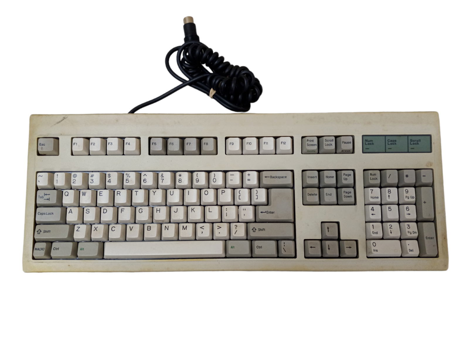 Vintage BTC Computer Clicky Keyboard BTC-53 Series Keyboard Tested Working Mecha