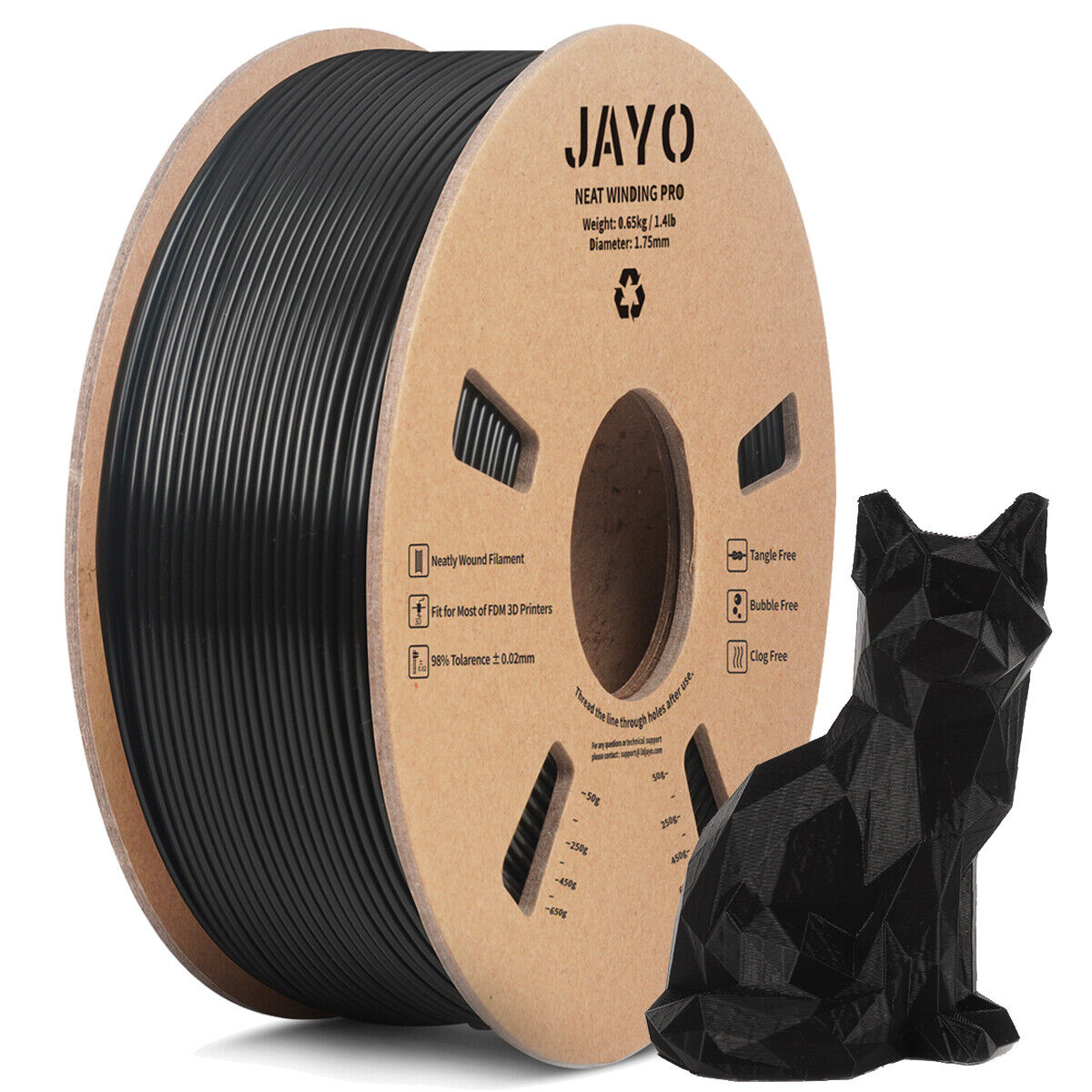 {BUY 10 PAY 6}JAYO PLA PLA+ PETG SILK ABS TPU 3D Printer Filament 1.75mm 1.1KG