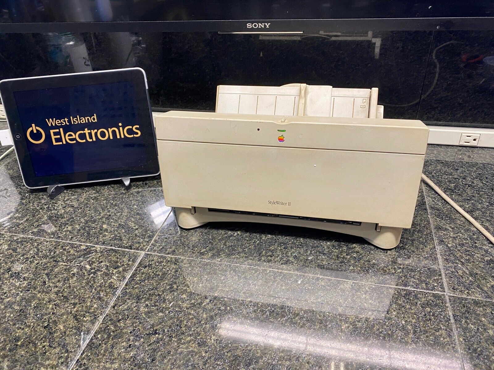 Vintage 1993 Apple StyleWriter II Printer w/ Power Cord 