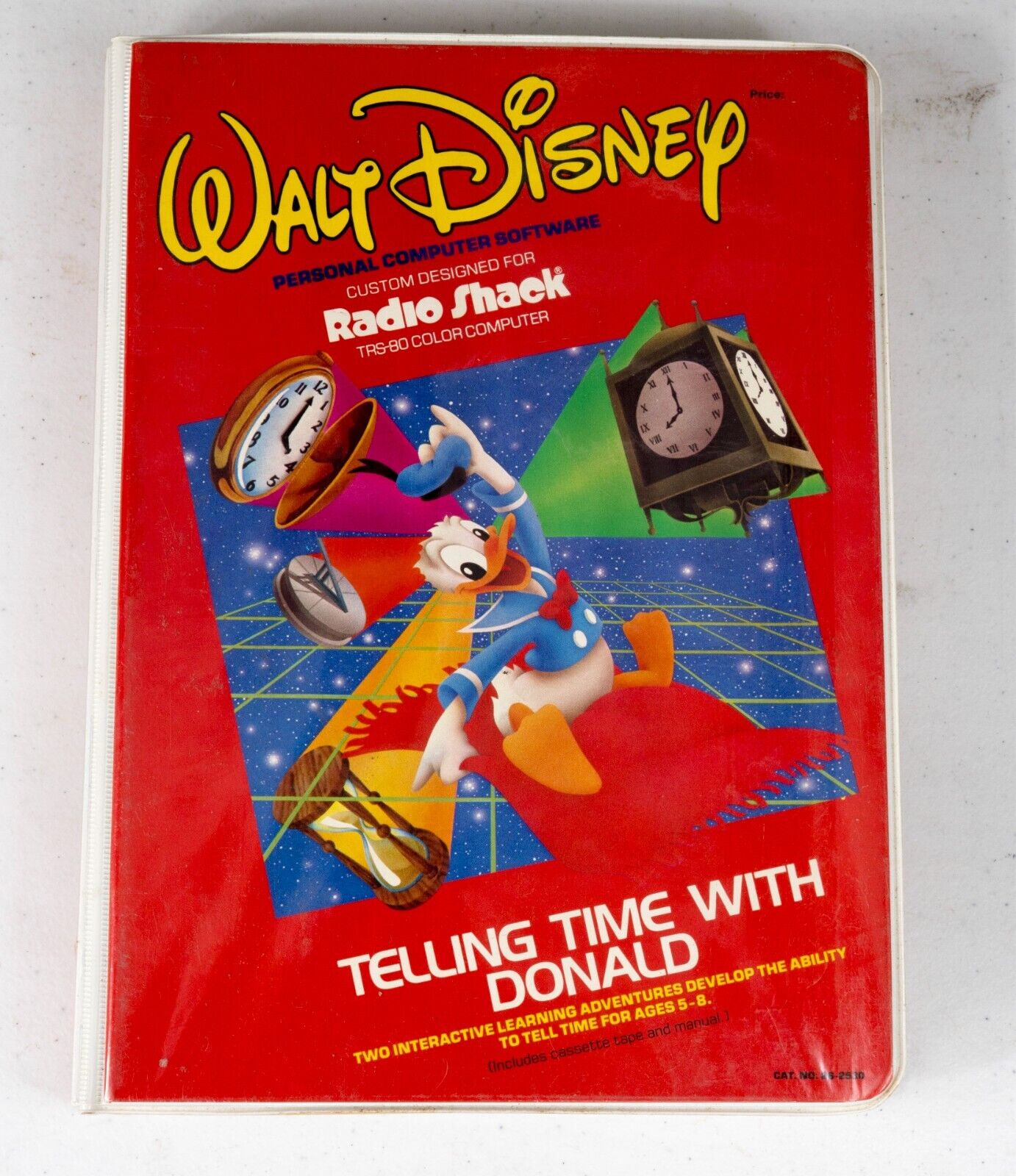 Vintage Walt Disney Telling Time With Donald TRS-80 Color Computer COCO ST534B3
