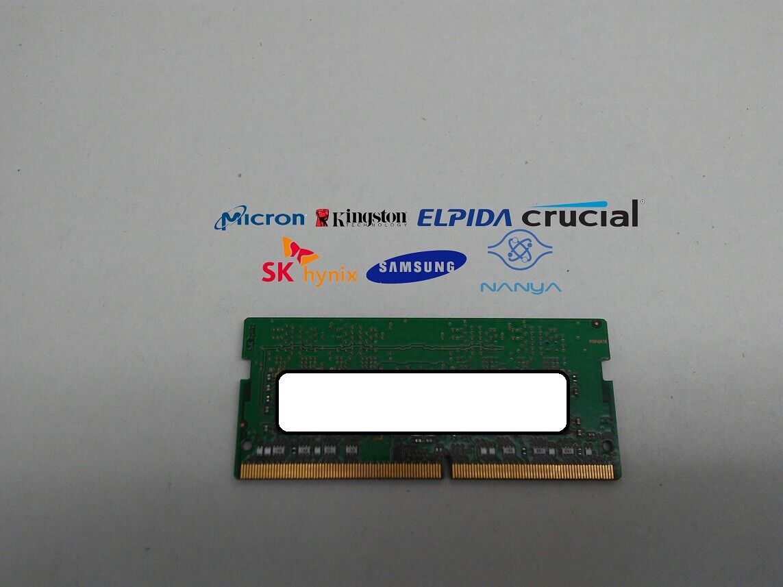 Lot of 5 Major Brand 4 GB PC4-17000 (DDR4-2133) 1Rx8 DDR4 Laptop Memory RAM