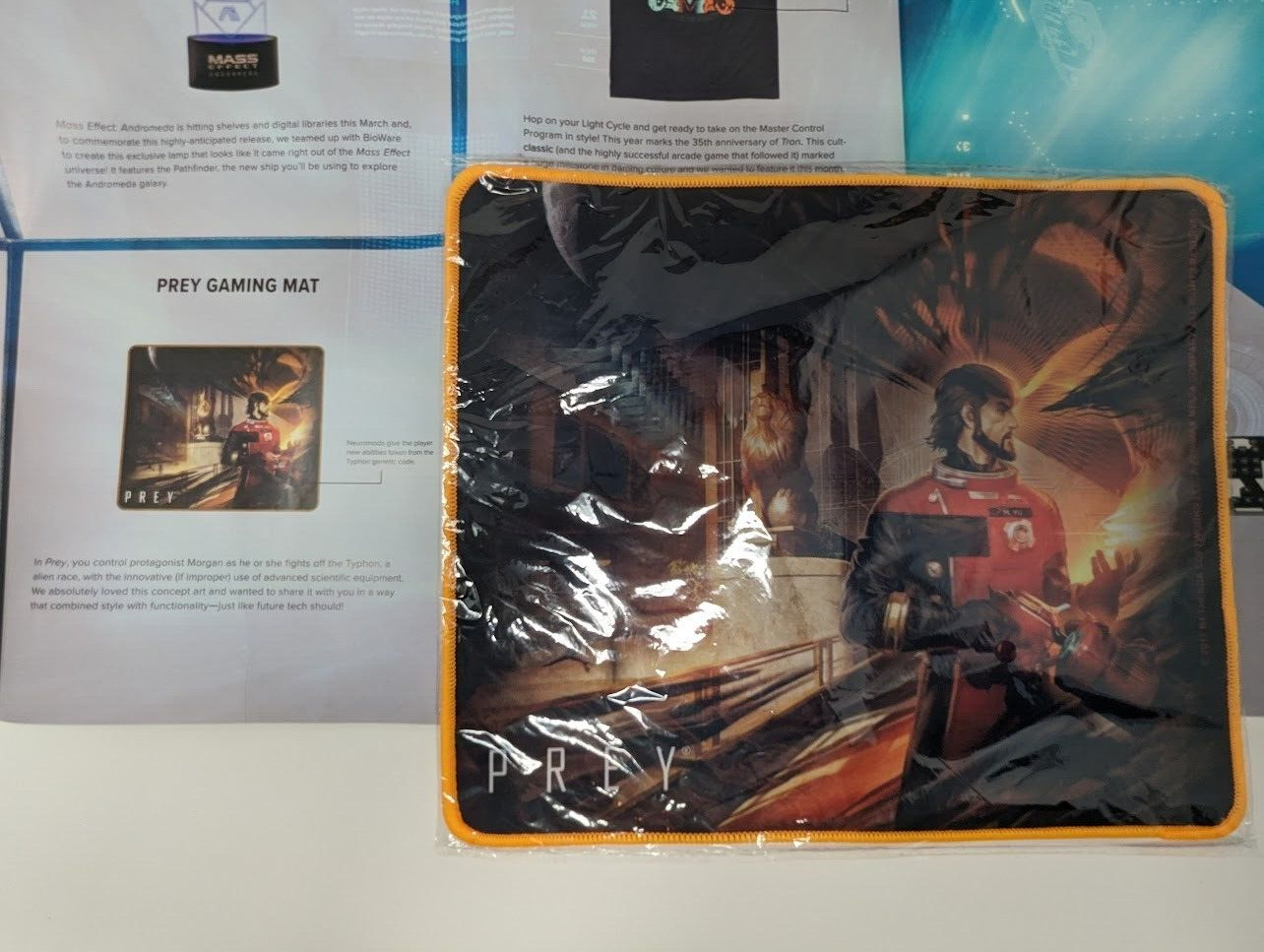 Loot Crate Gaming Prey Gaming Mat Mouse Pad March 2017 Future Tech New 