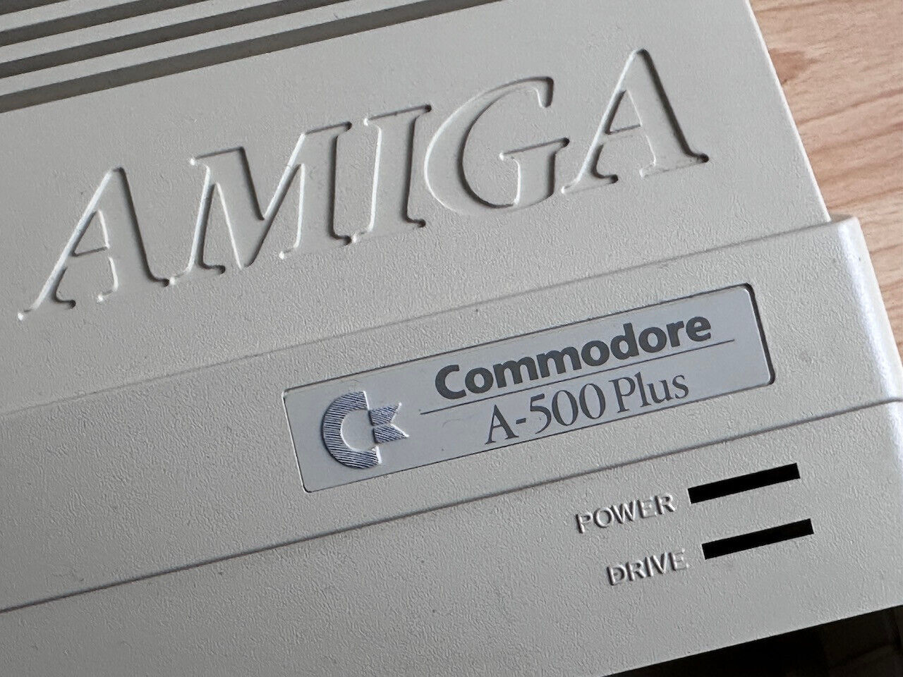 Amiga 500+ (Plus) Desktop Case + All Sheets, S. S.No 036320