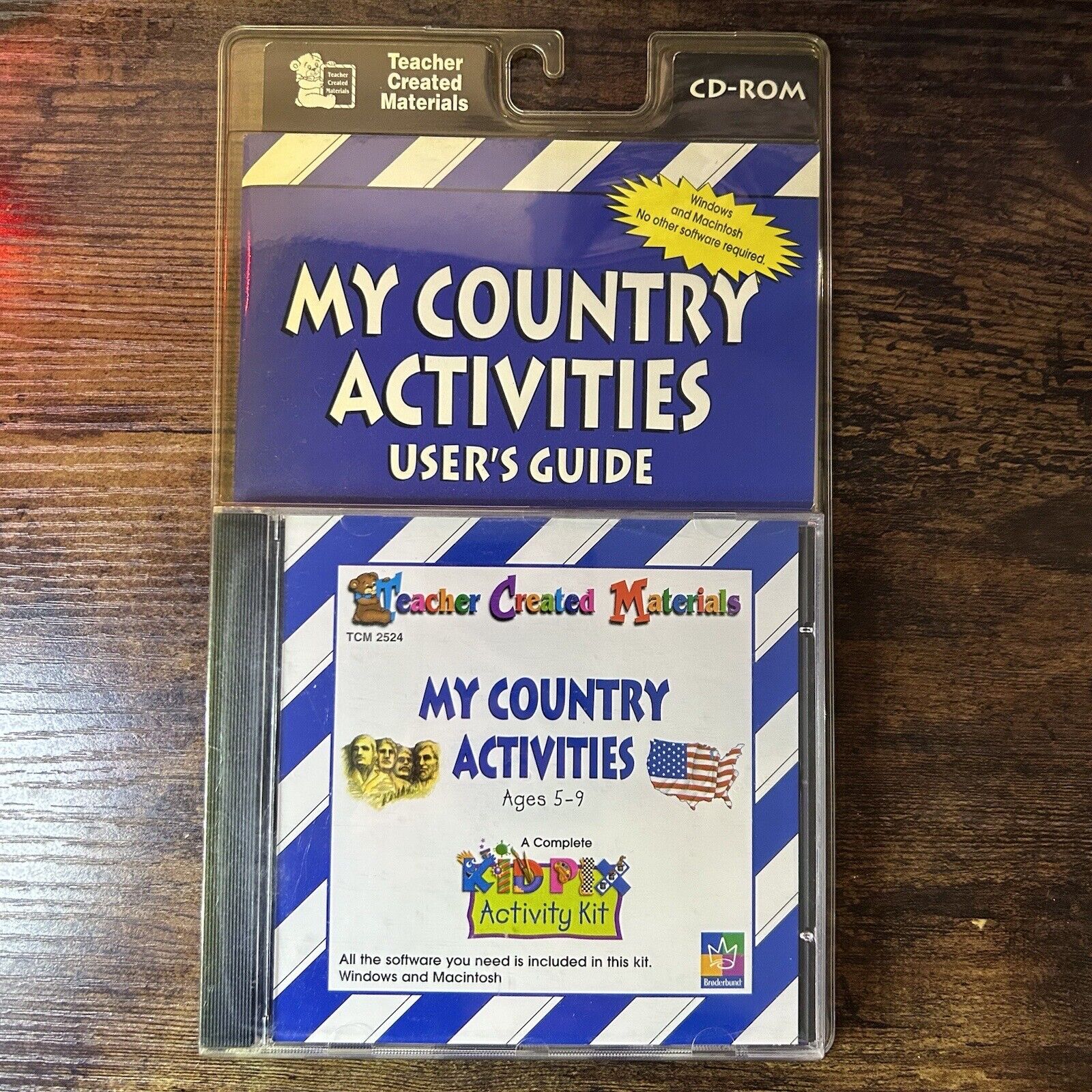 My Country Activities New CD Rom Teacher Created Materials Activity Kit 1999