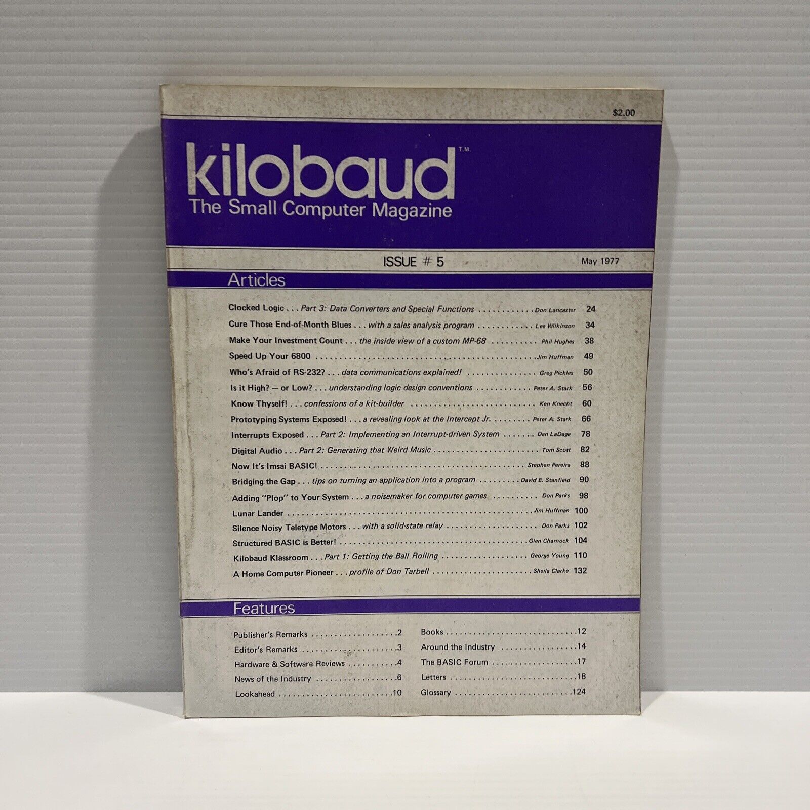 [1977] Kilobaud The Small Computer Magazine Issue 5 May 1977