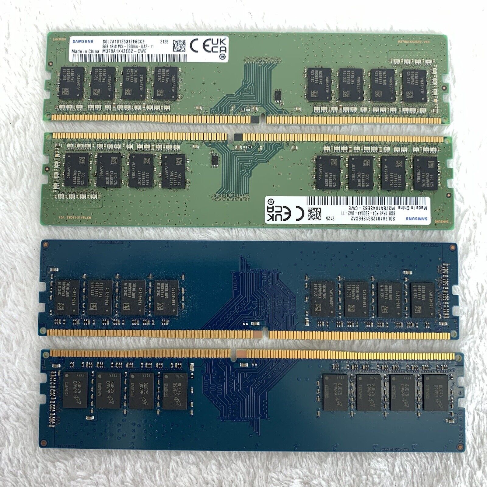 Lenovo Thinkcentre Ram Card Lot Ramaxel Samsung 1Rx8 Pc4 Lot Of Four 28GB Total