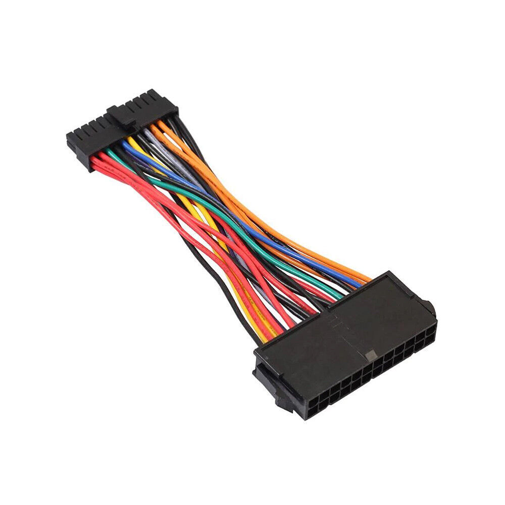 Lot ATX Power Supply 24 Pin to Mini 24P Cable For Dell Optiplex 760 780 960 980