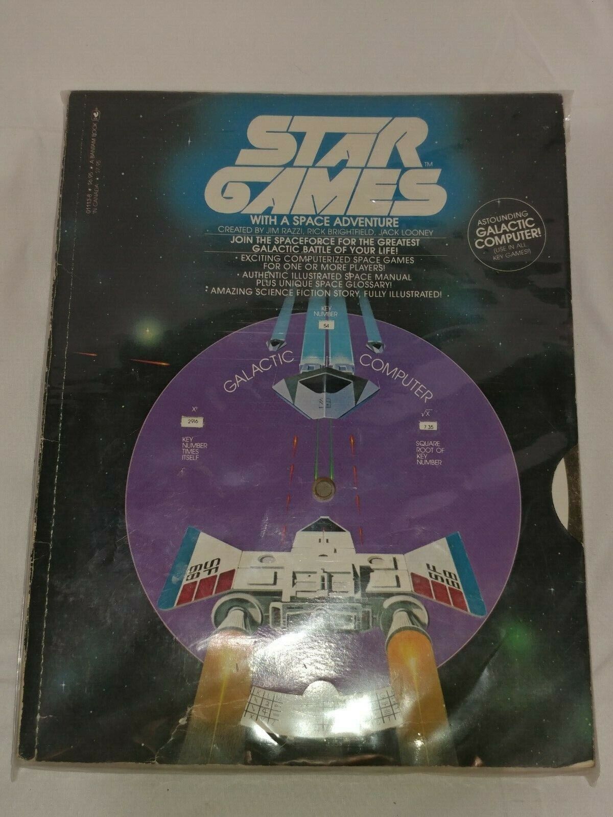 Vtg Star Games Galactic Computer Book, 1978, Decoder, Space Game Magazine Sealed
