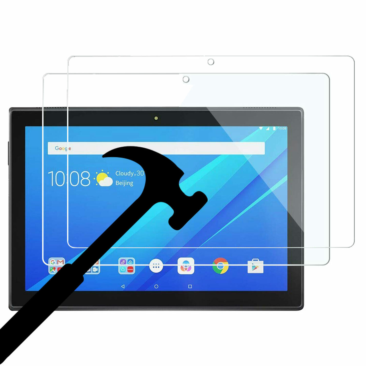 2X Tempered Glass Screen Protector For Lenovo Tab M8 M9 M10 M11 P11 Pro P12