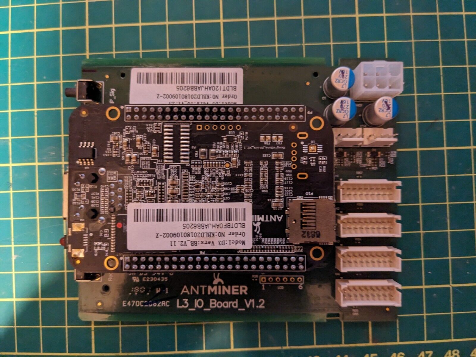 antminer Control Board Motherboard L3 L3+ L3++ L3 Plus D3 A3 X3 Unlocked. 