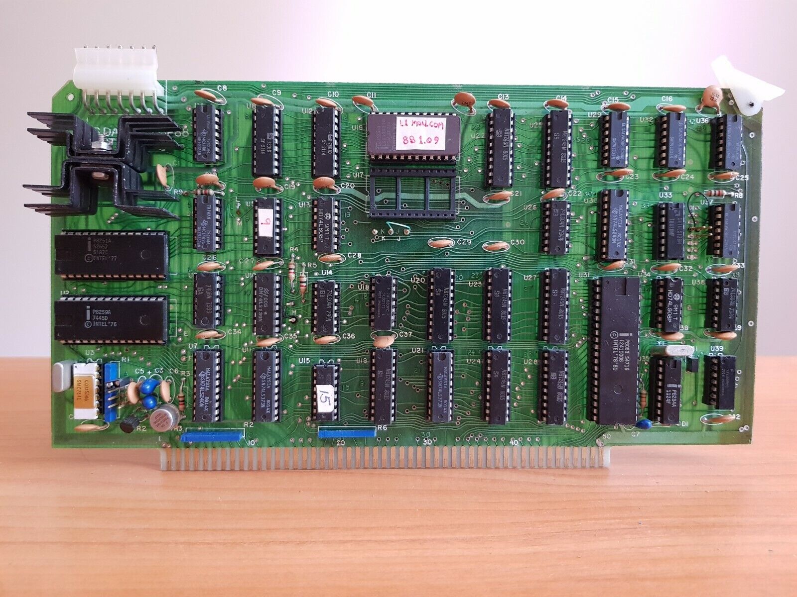  Lomas Data Products LDP88 REV.0 S-100 Intel P8088 CPU Board, 1980 LDP Inc.