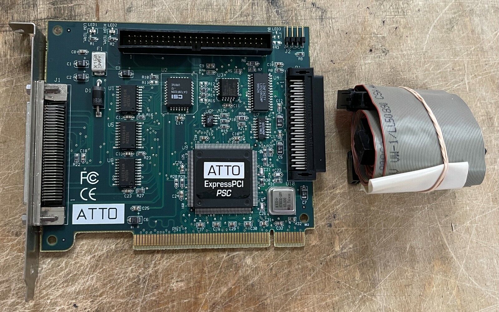 ATTO ExpressPCI PSC Single-Channel Ultra/WIDE SCSI Host Adapter