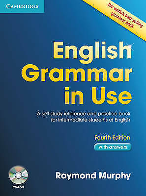 Cambridge ENGLISH GRAMMAR IN USE with Answers & CD ROM FOURTH Ed R Murphy @NEW@