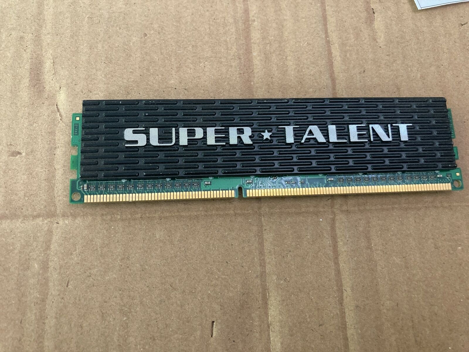 SUPER TALENT BLACK W1333UB4G9 DDR3 PC3-10600 1333MHZ 4GB MEMORY  B3-4