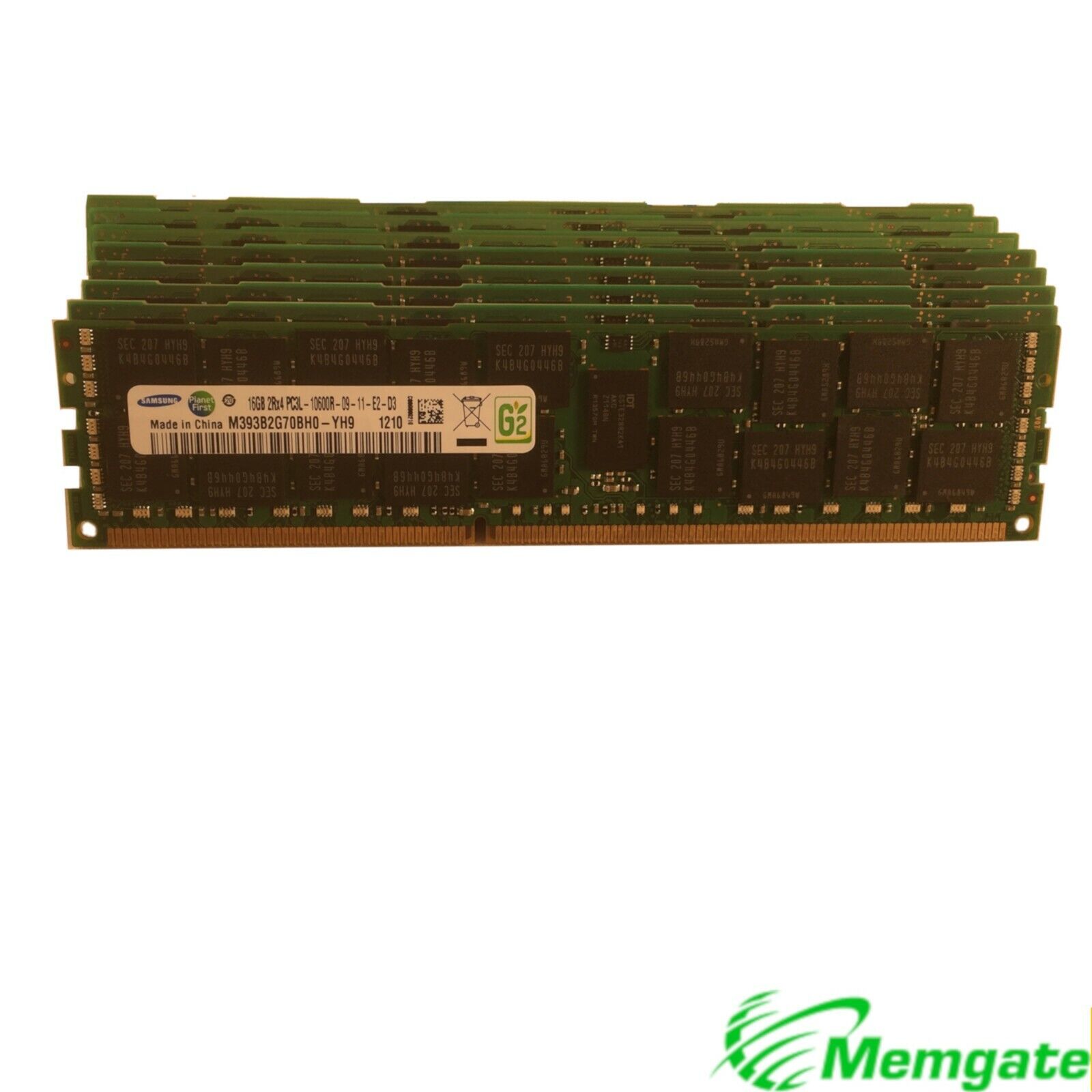 256GB (16x16GB) DDR3-1333 2Rx4 ECC Reg Memory For Dell R720 R720XD R710