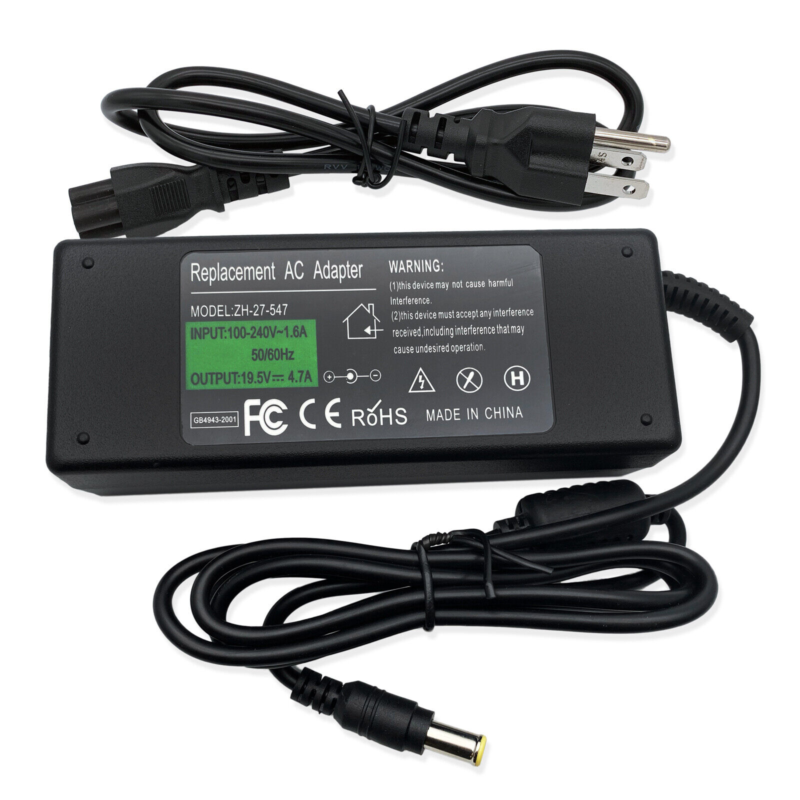 New AC Adapter Charger Power for Sony Vaio PCG-5K1L PCG-7133L PCG-7142L PCG-7Z2L