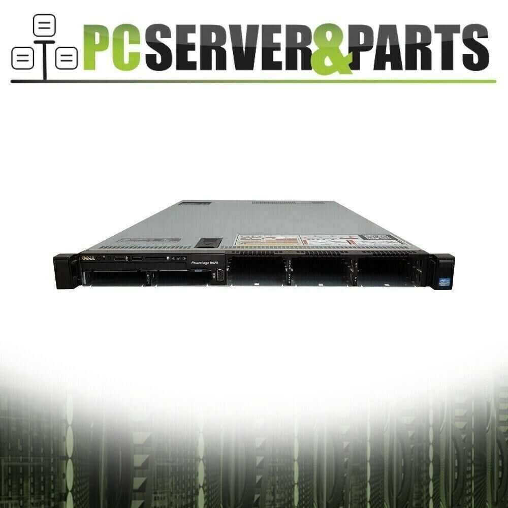 Dell R620 8B 2x PCI 20-Core 2.50GHz E5-2670 v2 16GB 4x 600GB 2.5\