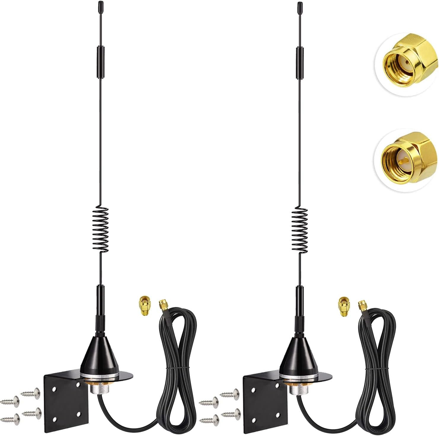 4G LTE RP SMA Cellular Antenna 7Dbi Outdoor Antenna (2 Pack) Compatible with 