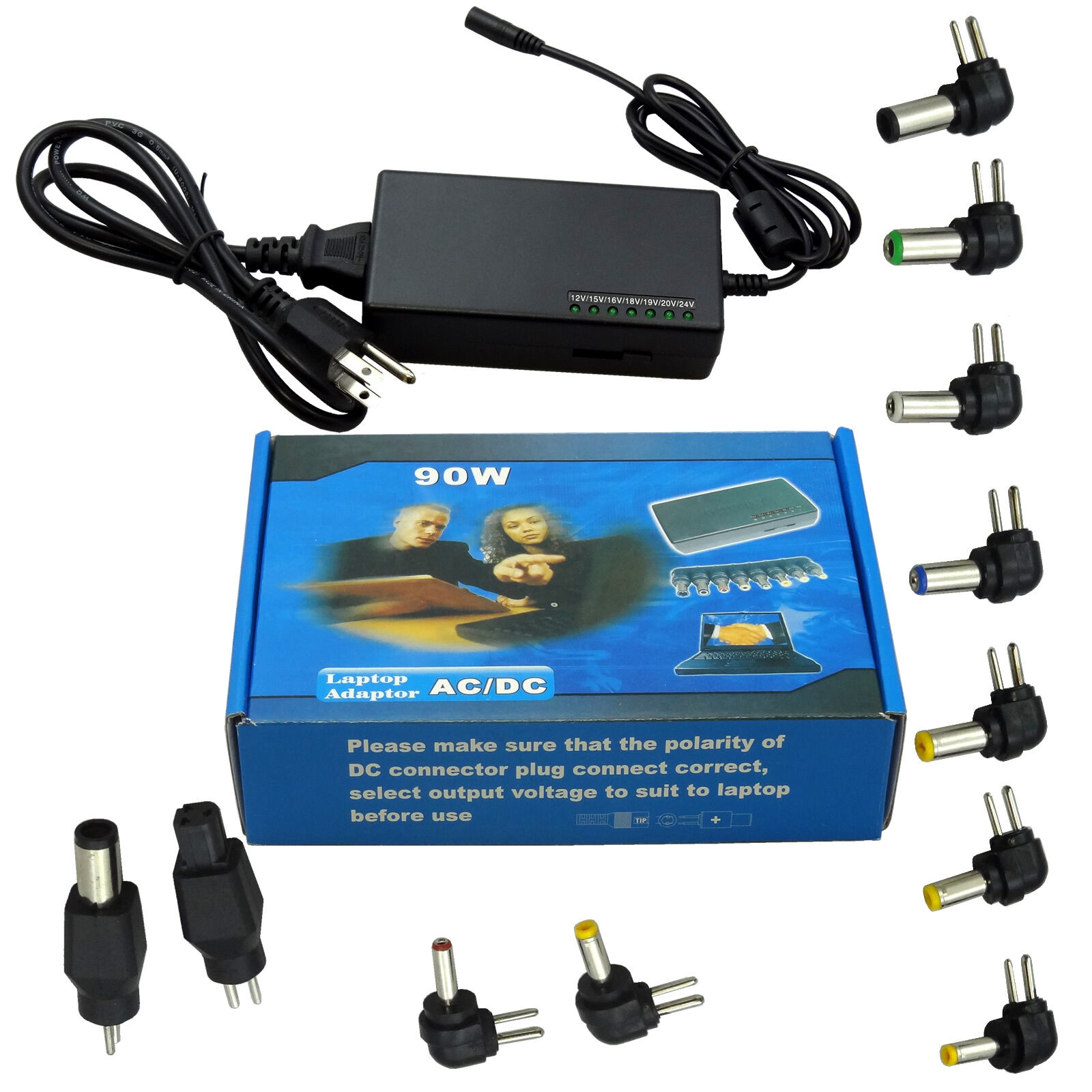 Multi Brands Compatiable 90W UNIVERSAL Laptop/Notebook AC Wall Charger Adapter