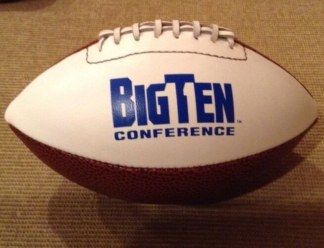 Big Ten Conference Minature Football