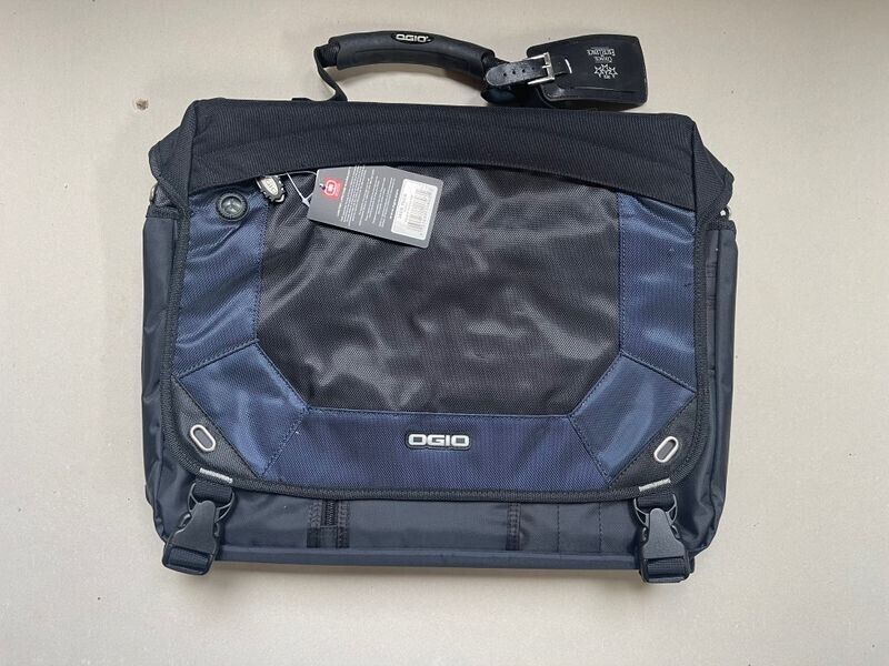 OGIO Navy Black Jack Pack Messenger Bag Classification NEW OGIO laptop bag