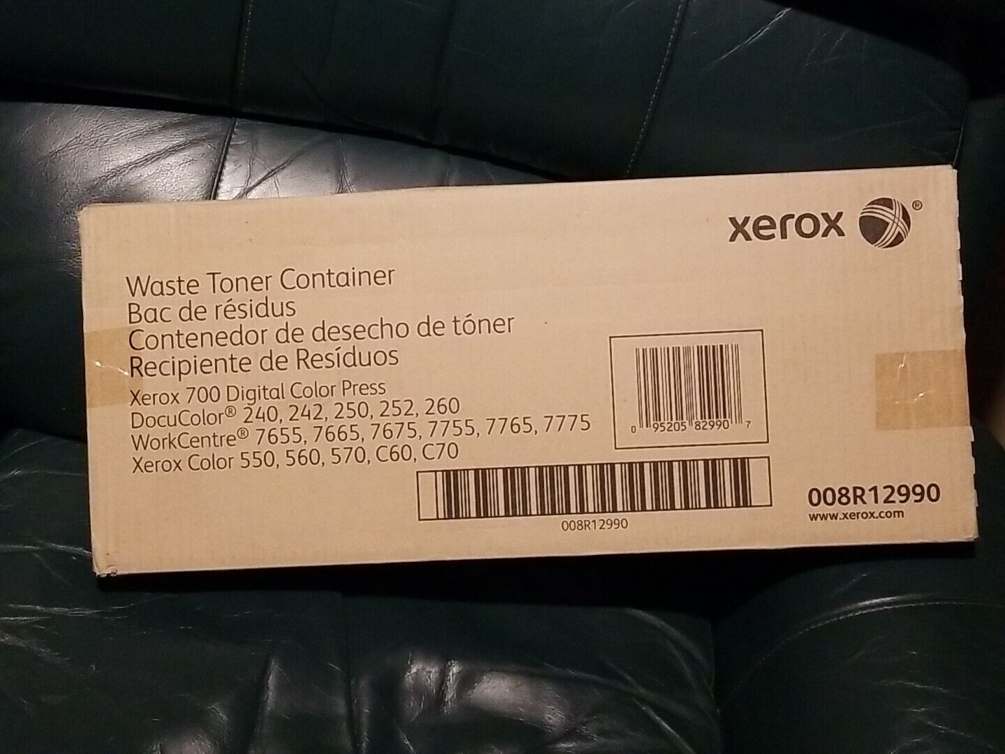 Brand NEW-UNOPENED Xerox 700 Digital Color Press Waste Toner Container 008R12990