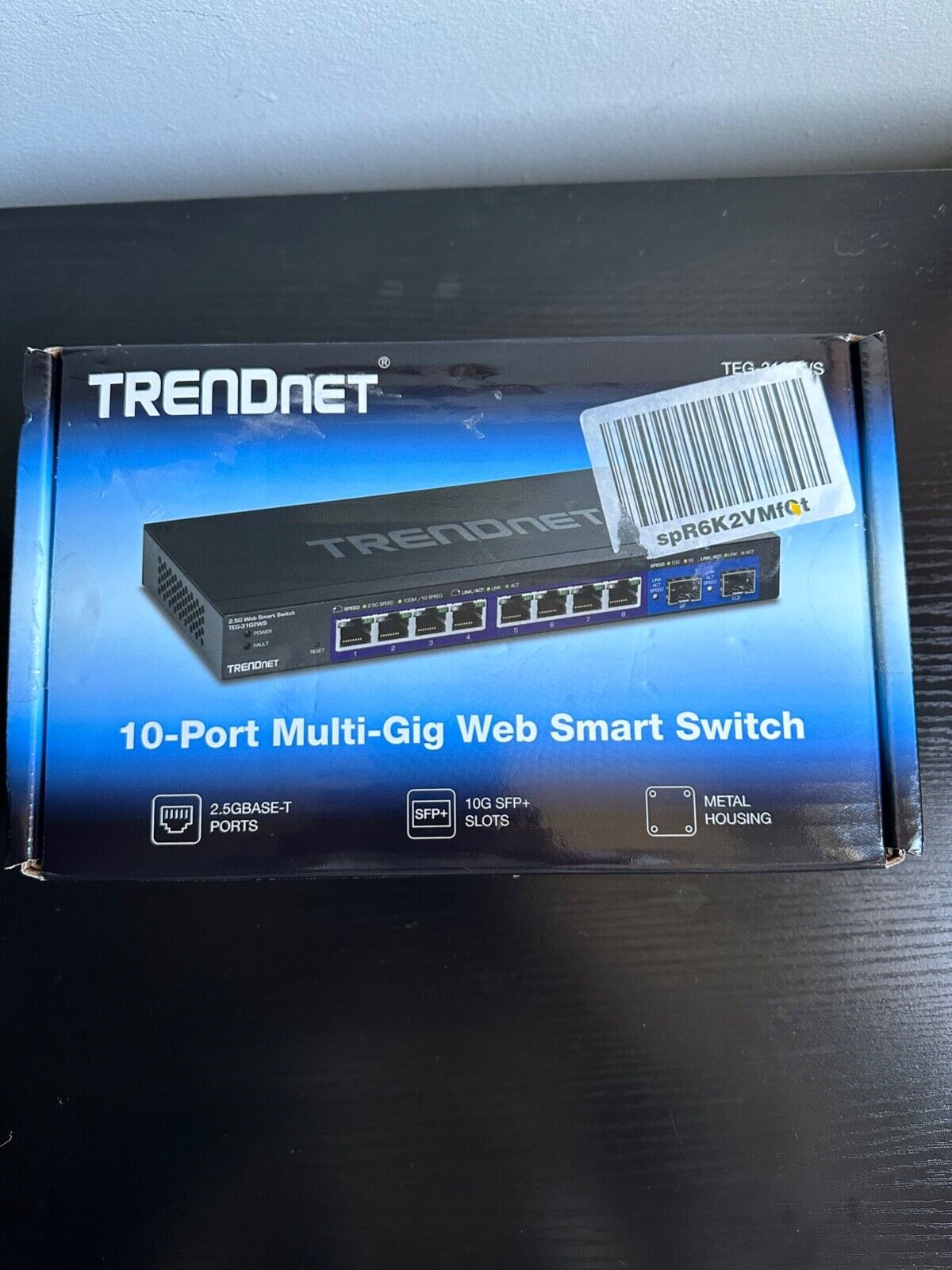 TRENDnet TEG-3102WS, 10-Port Multi-Gig Web Smart Switch