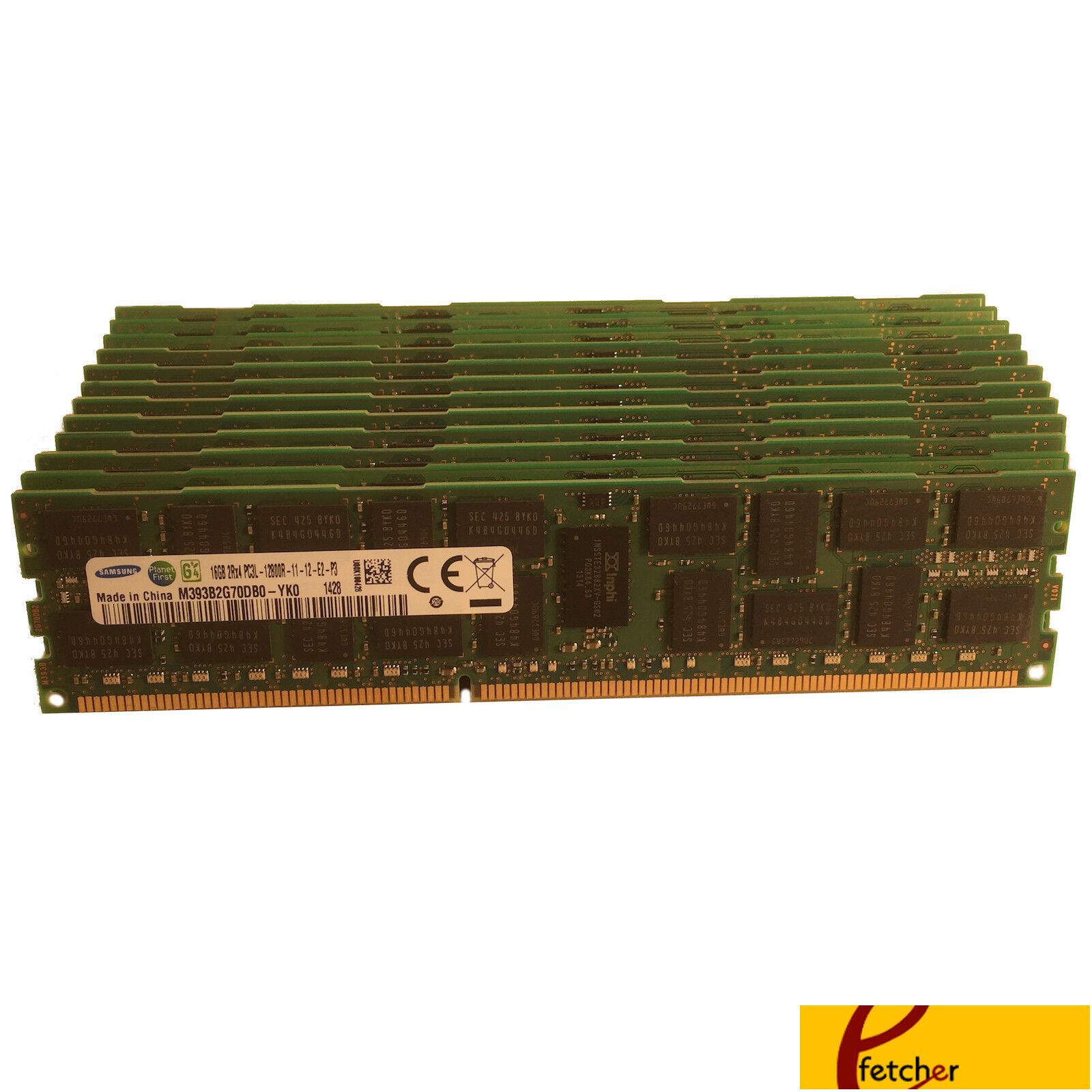 192GB (12 x 16GB)  DDR3 1600 Memory For HP Compaq Workstation Z620, Z820 