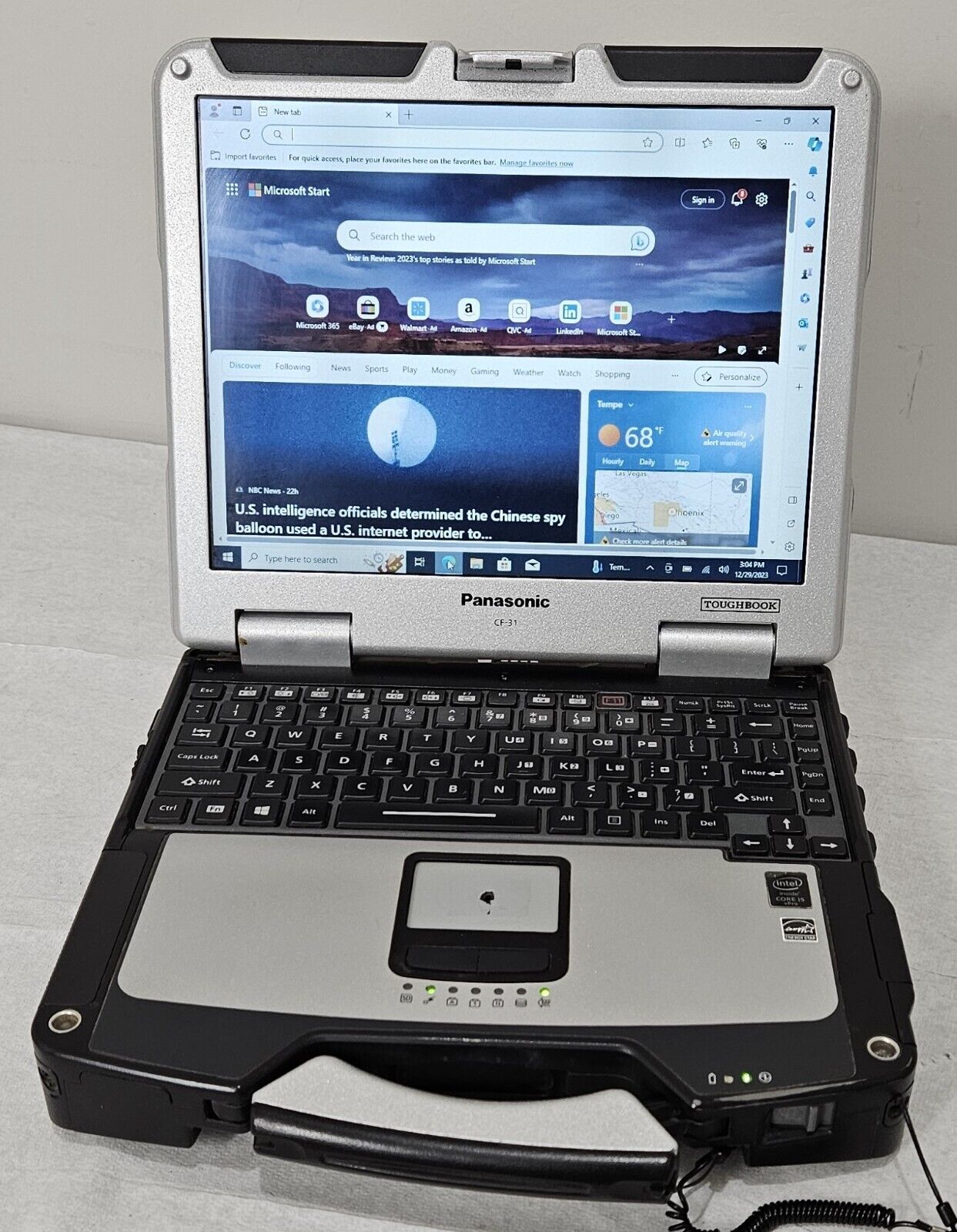 Panasonic Toughbook CF-31 MK5 Core i5-5300U 16GB Ram New 1TB SSD Touch 7840 Hrs.
