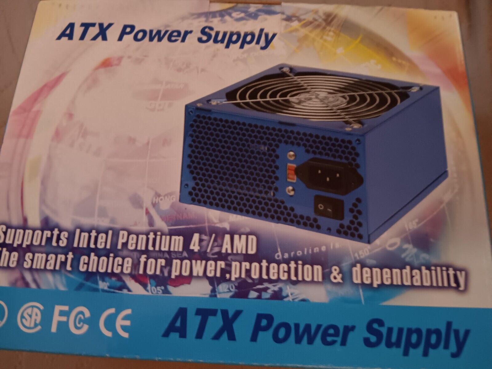 Brand NEW--Lead-Power LP-600 ATX Power Supply SATA, 20+4-pin