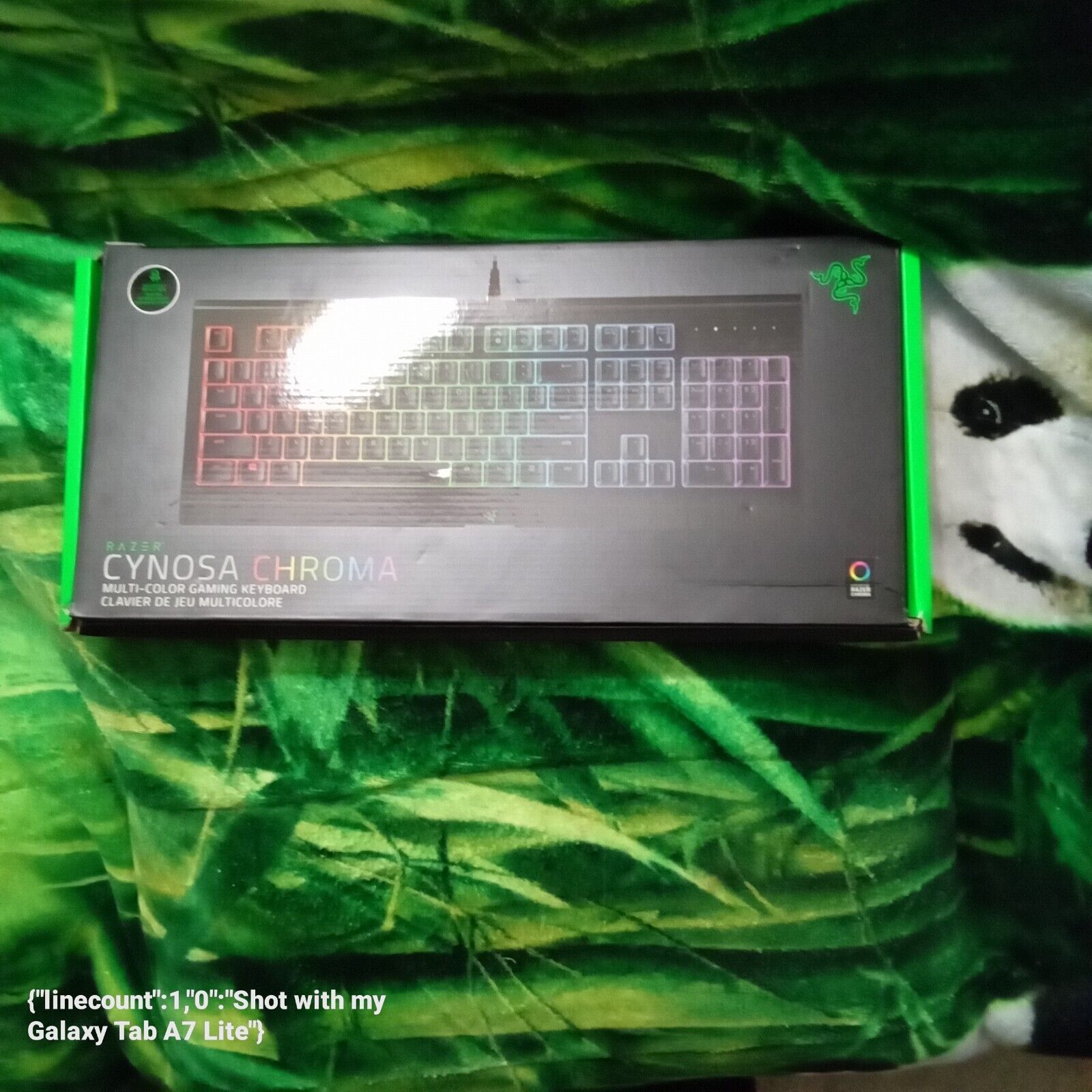 Razer Cynosa Chroma Multi-Color Gaming Keyboard - Wired - Open Box