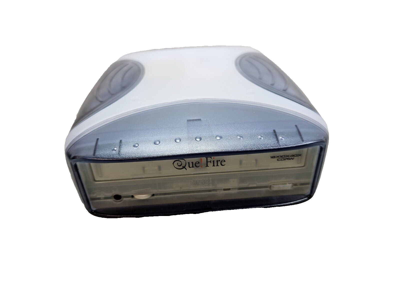 Vintage Teac QueDrive QPS-525  QueFire CD-RW CD Burner External Firewire