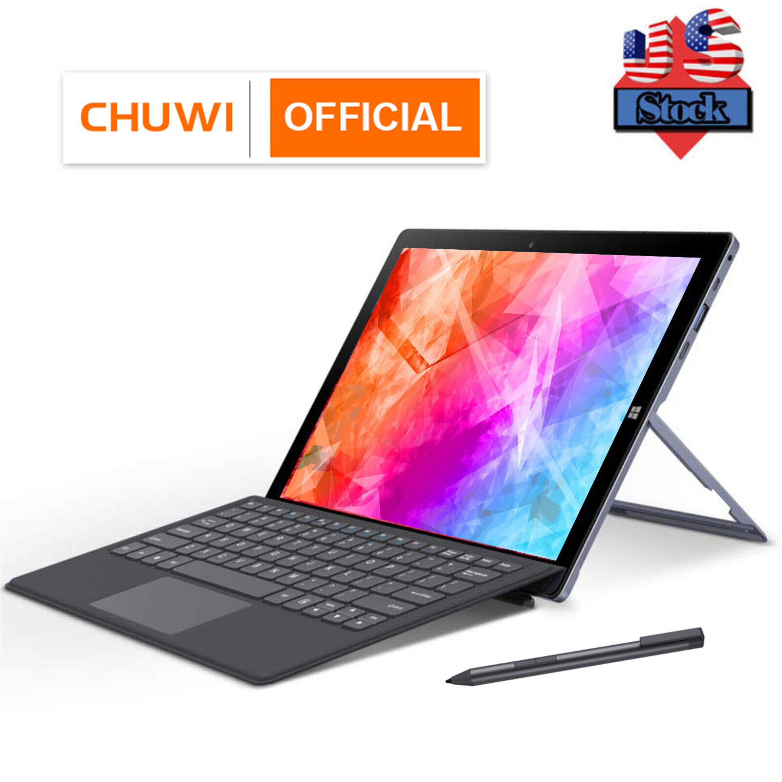 CHUWI Ubook 11.6in Intel N4100 Quad Core Windows 10 Tablet/Laptop 8+256GB SSD