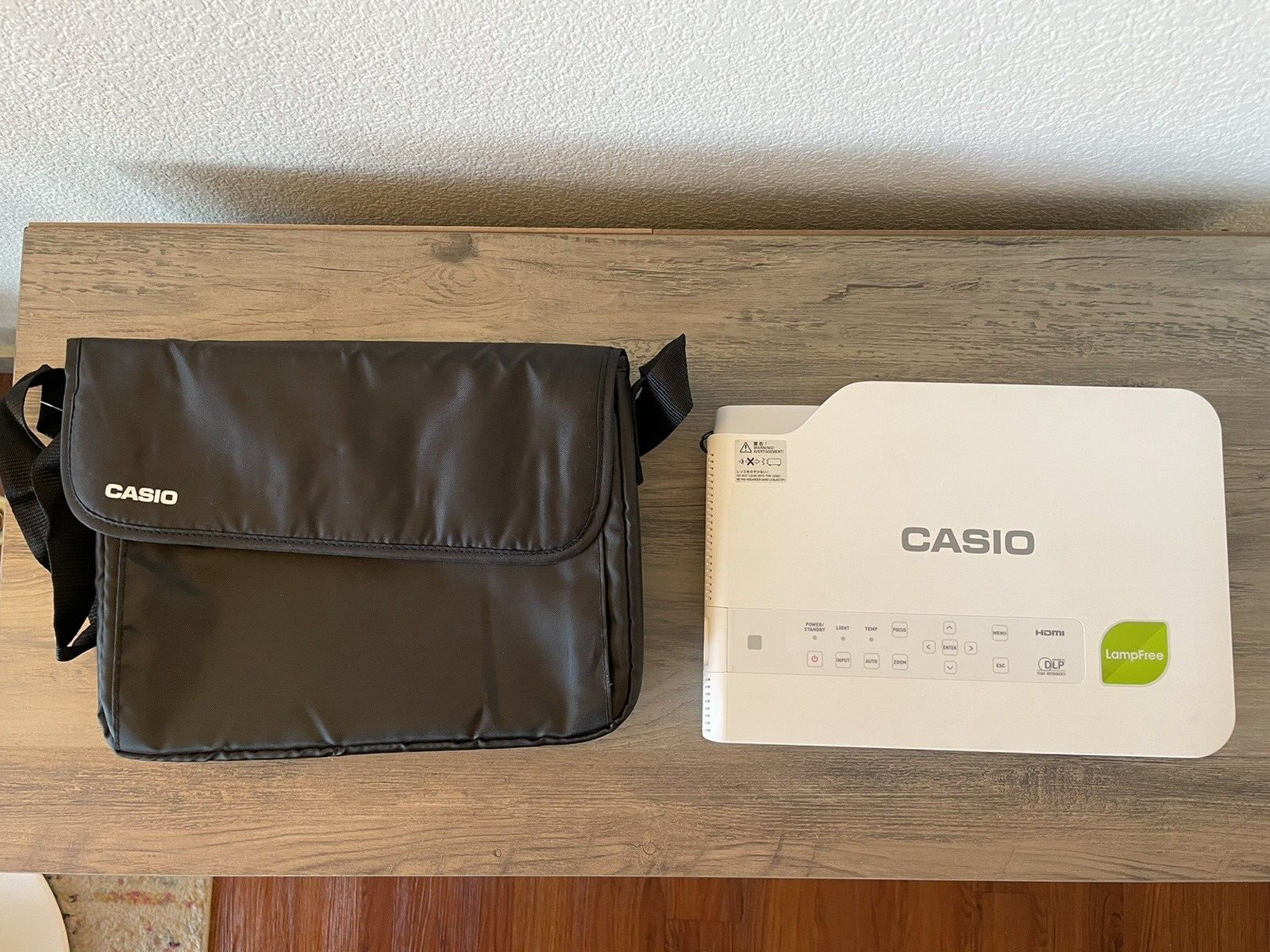 Casio XJ-A142 DLP Projector Slim Laser/LED Hybrid HDMI - 1862 HOURS