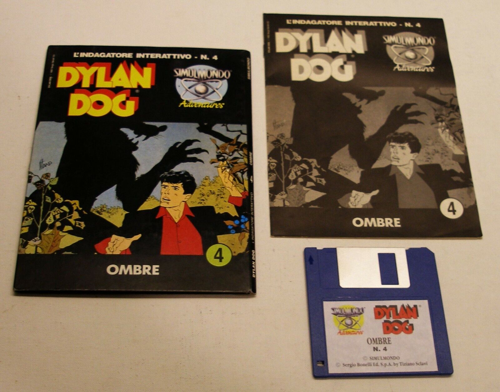 EXTREMELY RARE: Dylan Dog #04: Ombre by Simulmondo for Commodore Amiga