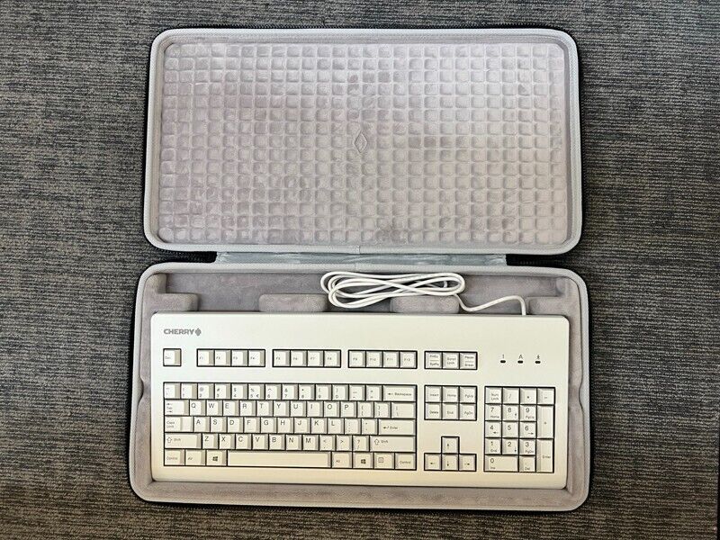 Portable Storage Case Carry Box For CHERRY G80-3000 G80-3494 Wired Keyboard